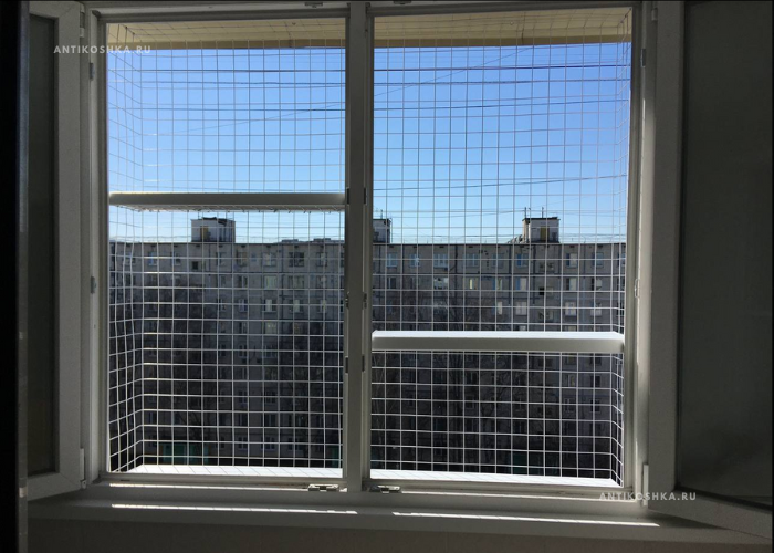 Стандартный выгул на окно - антикошка